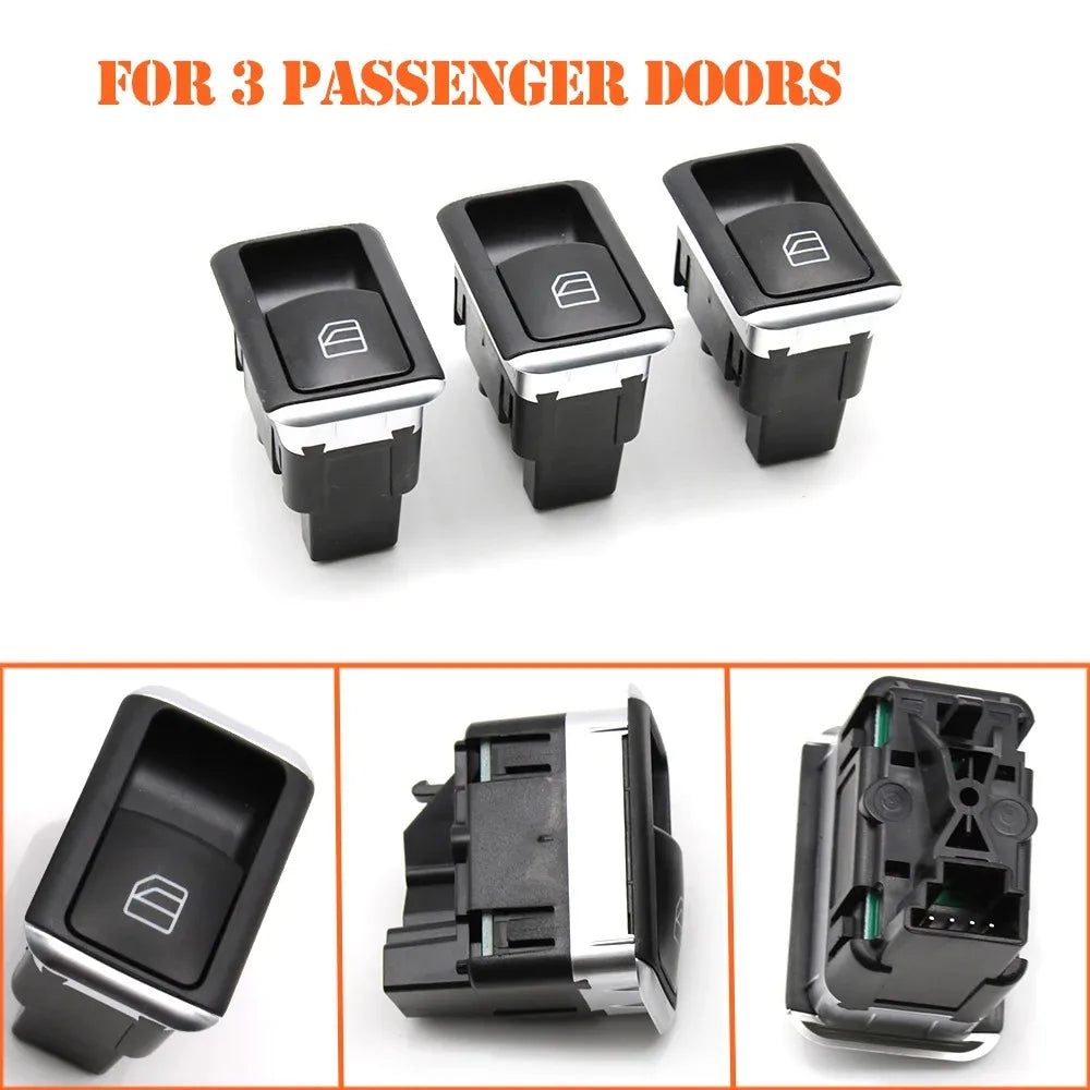Passenger Door Window Switch Regulator for Mercedes-Benz W204 W212 W166 W292 W176 W246 W463 W218 W639 W636 2049058202 - image
