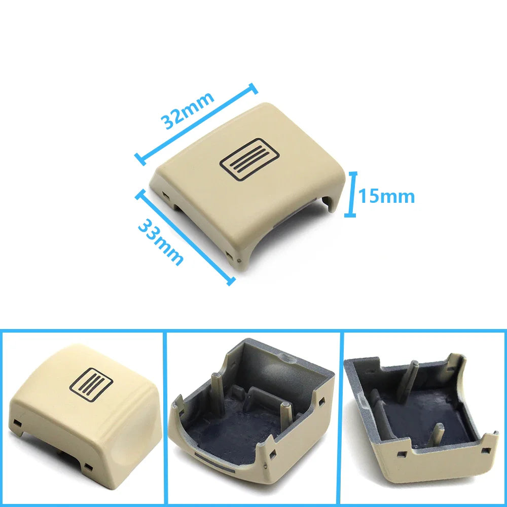 Sunroof Sunshine-roof Window Switch Button Cover Plastic Switch Button for Mercedes-Benz E Class W212 6 Color 2129064401