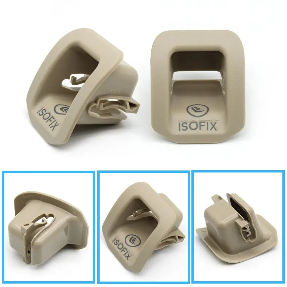 Rear Child Safety Restraint Seat ISOFIX Anchor Button Cover for Mercedes-Benz A CLA GLA Class W176 W117 W156 - image 4