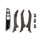 BMW 5 Series Inner Door Pull Handle Kit with Leather 2010-2017 F10 F11 RHD