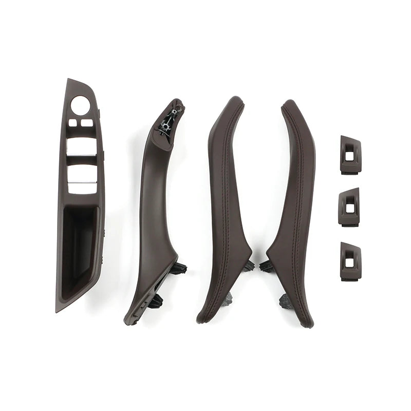 BMW 5 Series Inner Door Pull Handle Kit with Leather 2010-2017 F10 F11 RHD