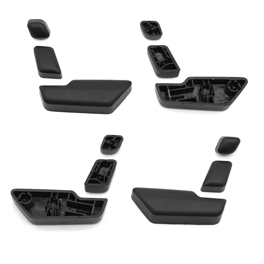 2 Pcs Front Seat Backrest Adjustment Switch Button Cover for Mercedes-Benz C E GLK ML GL Class W204 X204 W166 W207 W212