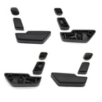2 Pcs Front Seat Backrest Adjustment Switch Button Cover for Mercedes-Benz C E GLK ML GL Class W204 X204 W166 W207 W212