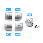 W205 Master Window Switch Repair Button Cover Passenger Door Control Switch Key Cap for Mercedes-Benz W253 W213 W293 W222