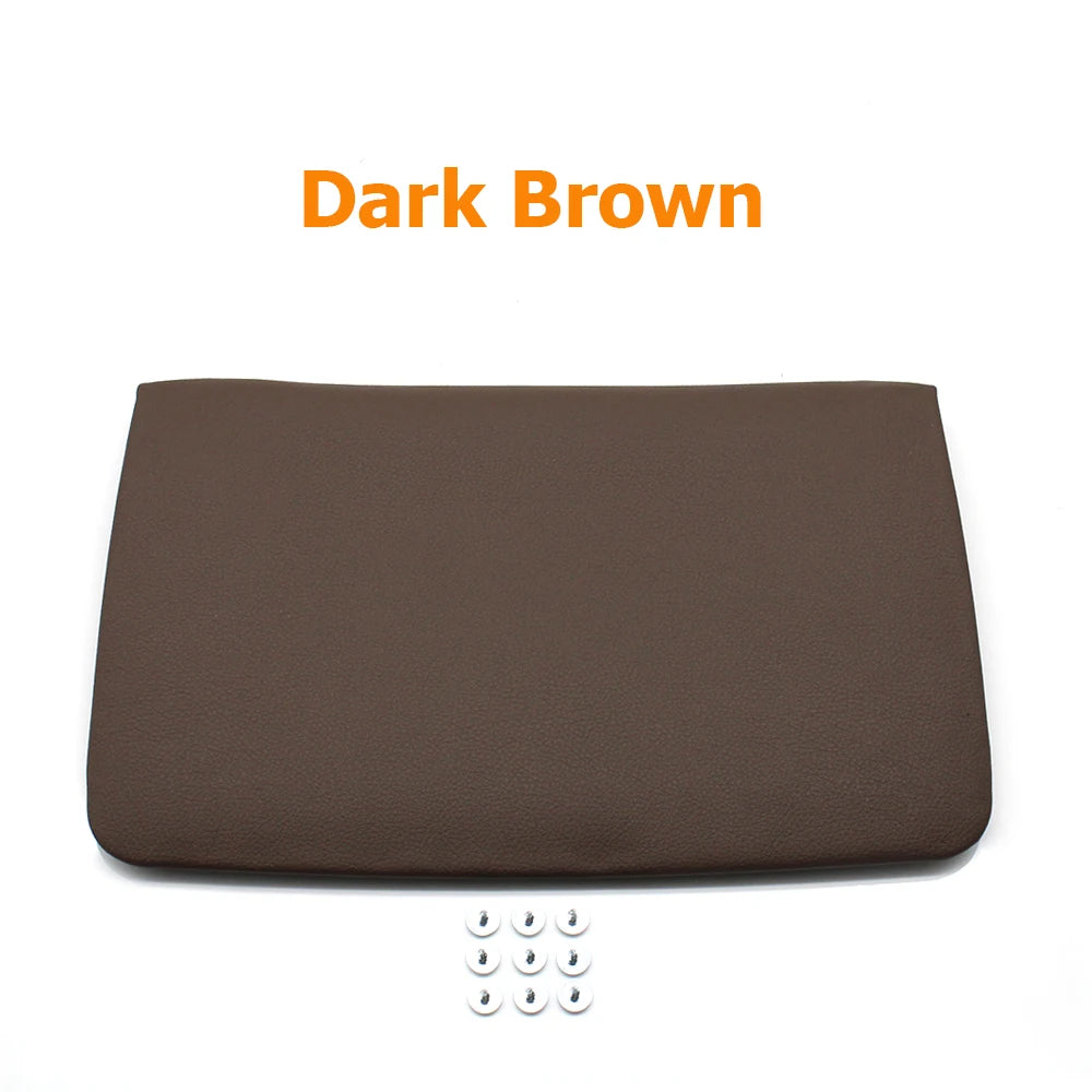 Seat Backrest Storage Pocket Leather Cover Pack for Mercedes-Benz W205 W213 W253 W257 2014-2021 20591053209 - Dark Brown