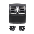 Rear Air Conditioning Vent Grille AC Outlet Cover Panel for Mercedes-Benz E Class W212 2128300954 2128301054 - Black Standard