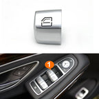 Interior Window Lifter Switch Button Cover Cap for Mercedes-Benz S E Class W222 W213 S320 S400 S450 S500 - Button No.1
