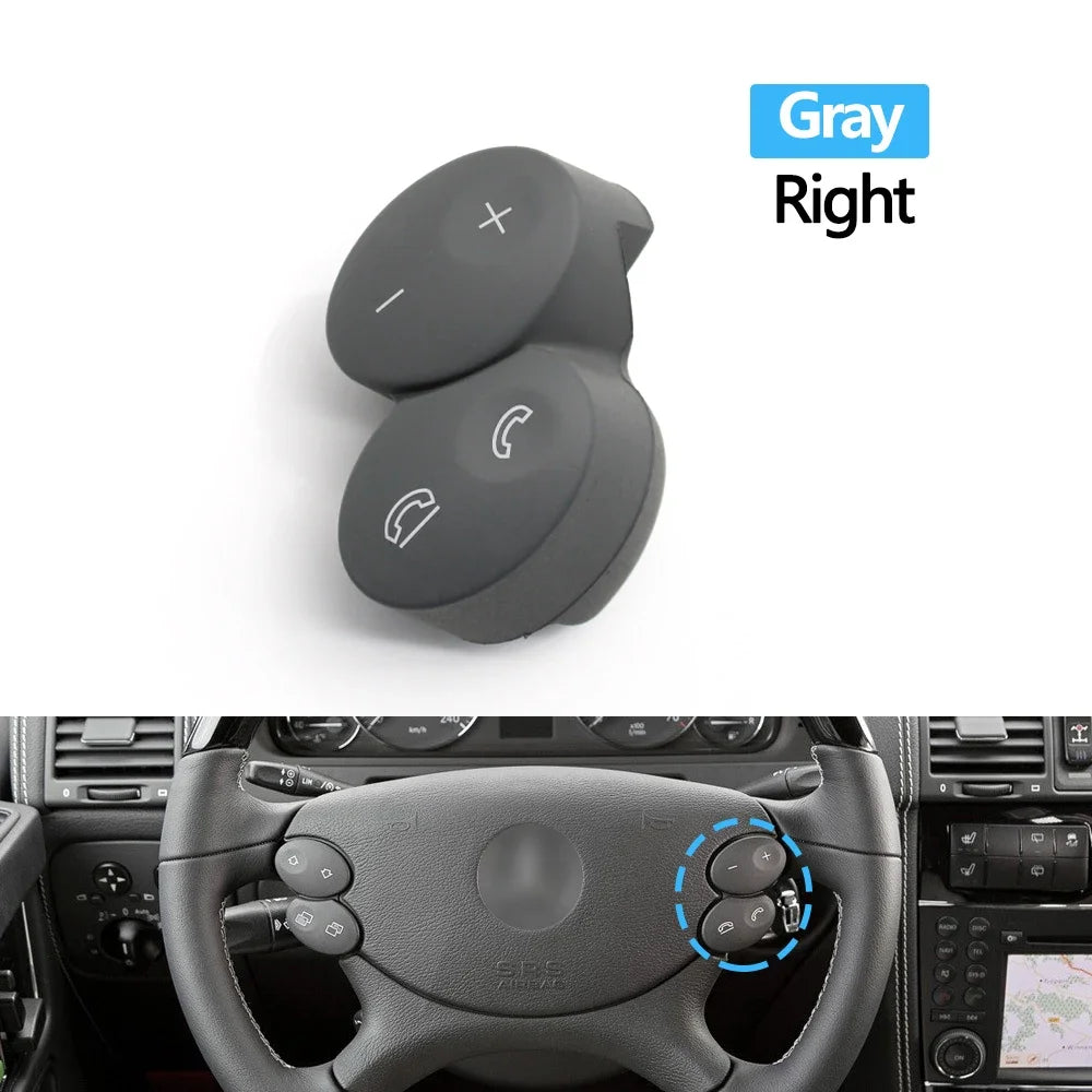 Multi-function Steering Wheel Switch Button Keys for Mercedes-Benz E G CLK CLS Class W211 W463 W209 W219 E300 G55 2308202310
