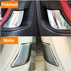 Front Seat Backrest Unlock Switch Release Handle Cover for Mercedes-Benz C E Class W207 W204 Coupe E200 E260 E300 E400