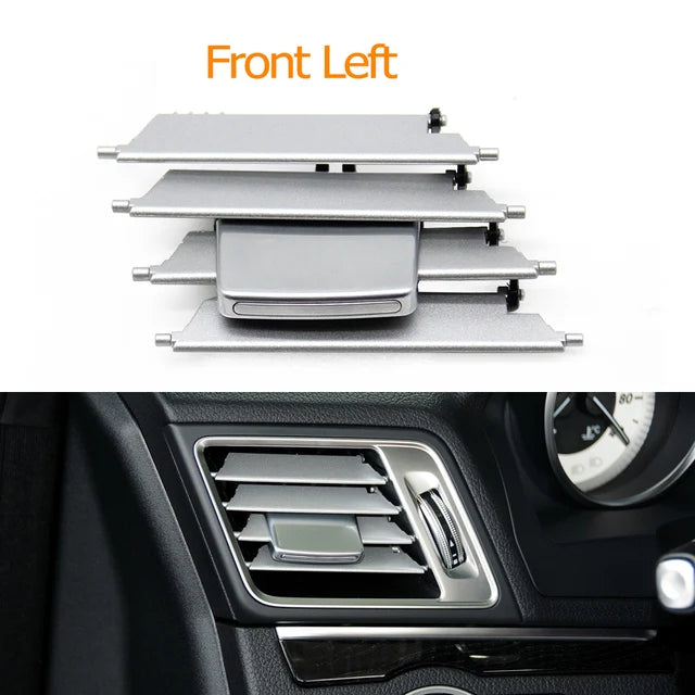 Dashboard AC Vent Outlet Grill Repair Kit for Mercedes-Benz E Class Cabriolet Coupe W207 2013-2016 2078300000 - Front Left
