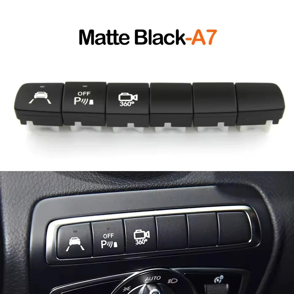 Block Radar Cruise Lane Assist Button Headlight Camera Parking PDC Sensor Switch for Mercedes-Benz W205 X253 W447 W213 W238