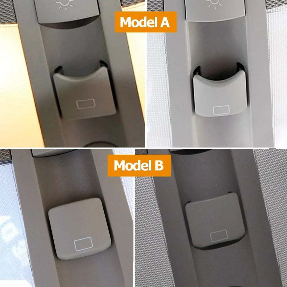 Power Sunroof Window Switch Button Knob Cover for Mercedes-Benz ML GL R Class W164 W251 1648207185 1648702526 - image 13