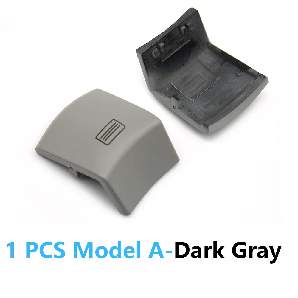 W166 W292 Sunroof Window Switch Button Cover for Mercedes-Benz ML GL GLS GLE Class ML300 ML350 GL320 - Model A Dark Gray