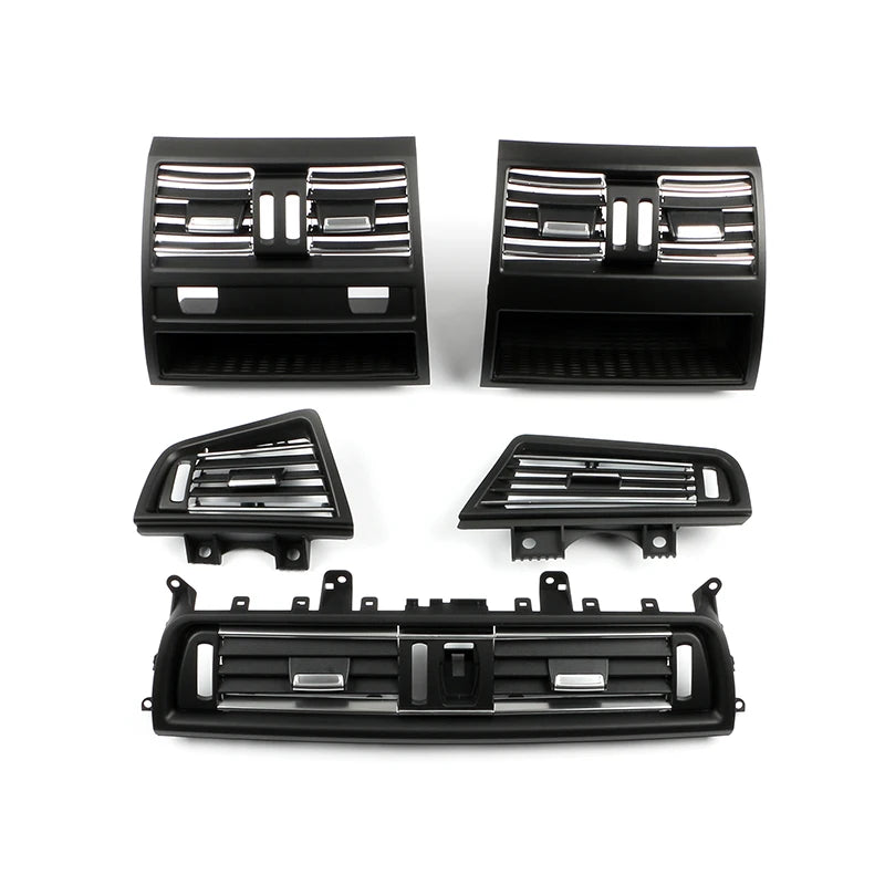 BMW 5 Series AC Vent Outlet Frame with Chrome Trim 2010-2017 F10 F11