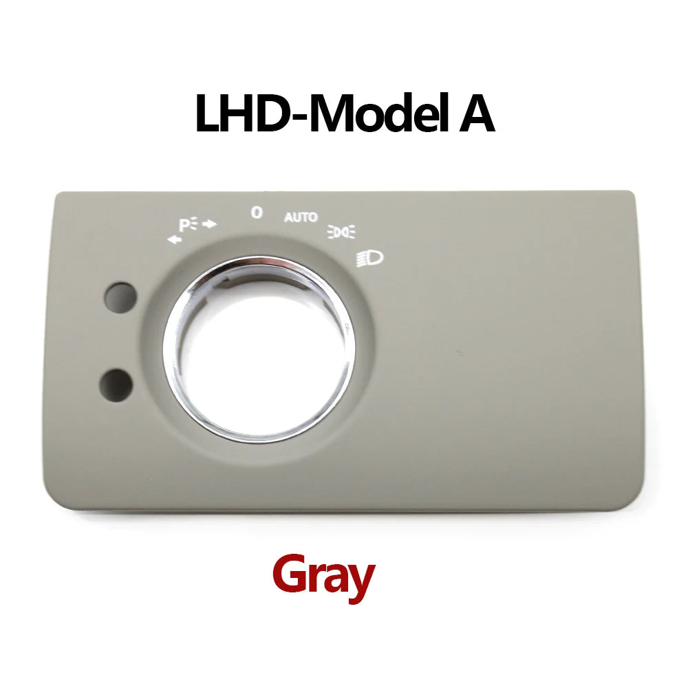 Front Headlight Head Lamp Switch Button Panel Trim Cover for Mercedes-Benz ML GL W164 1645450304 1645450204 - Standard Size