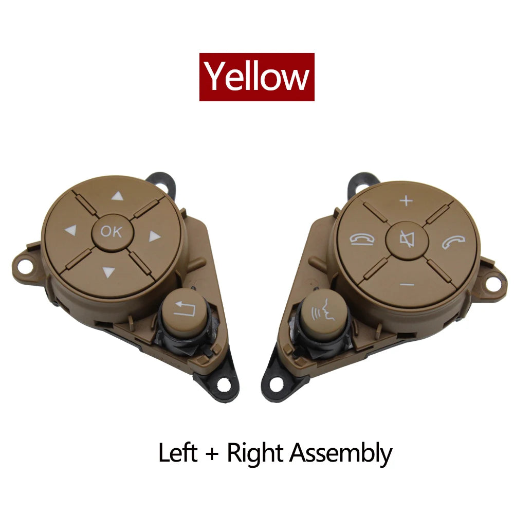 Steering Wheel Switch Control Button Trim Cover for Mercedes-Benz C GLK E Class W204 X204 W212 W207 2048210351 2048210451
