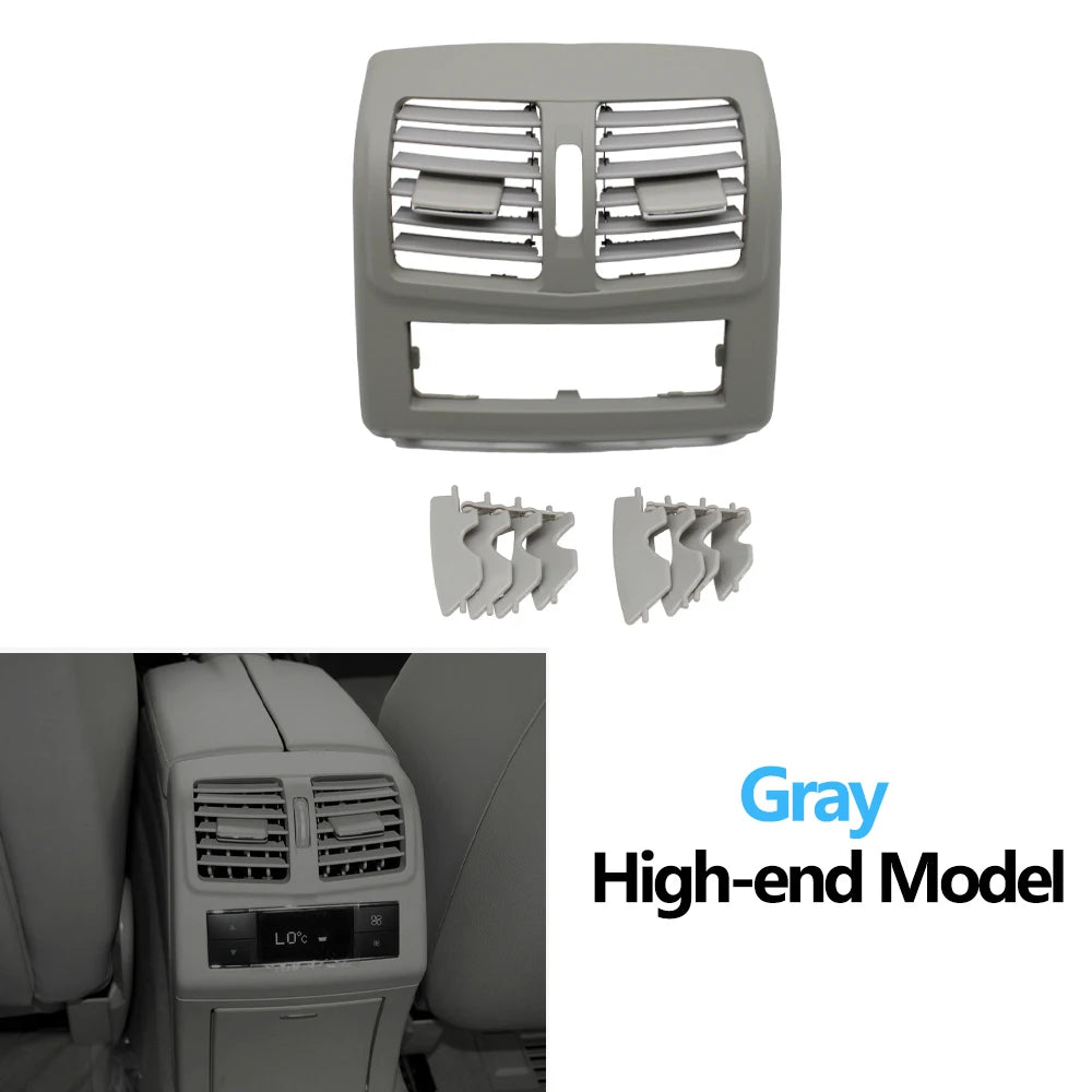 New Upgraded Rear Conditioner AC Vent Grille Outlet Panel for Mercedes-Benz W212 E Class E260 E300 E320 E400 Sedan 2009-2014