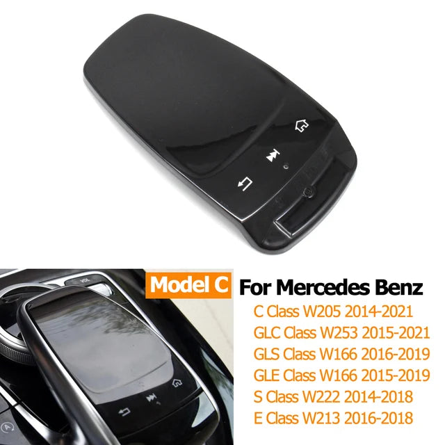 Console Mouse Control Switch Hand Writing Touchpad Button Cover for Mercedes-Benz C E S GLE GLS GLC W205 W253 W166 W222 W213