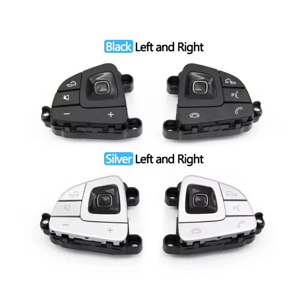 Multi-function Steering Wheel Switch Control Button Repair Set for Mercedes-Benz E Class W213 W238 0999056200 0999056300