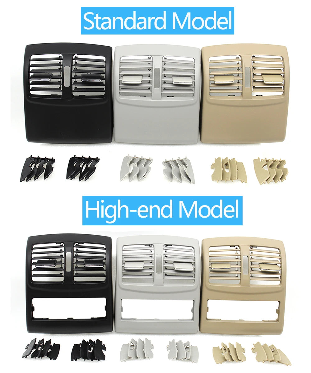 Rear Air Conditioning Vent Grille AC Outlet Cover Panel for Mercedes-Benz E Class W212 2128300954 2128301054 - image 7