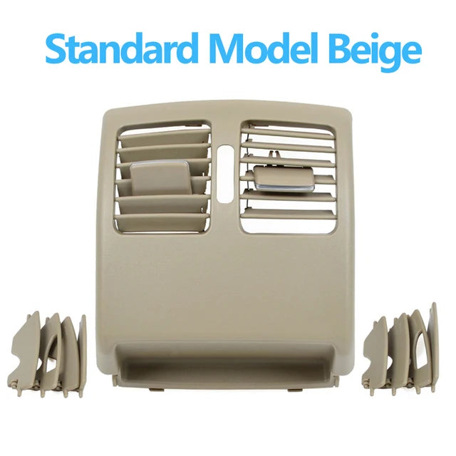 Rear AC Vent Grille Panel for Mercedes-Benz C E Class Coupe W204 W207 2048300354 2048300554 - Beige-Standard model - image 2
