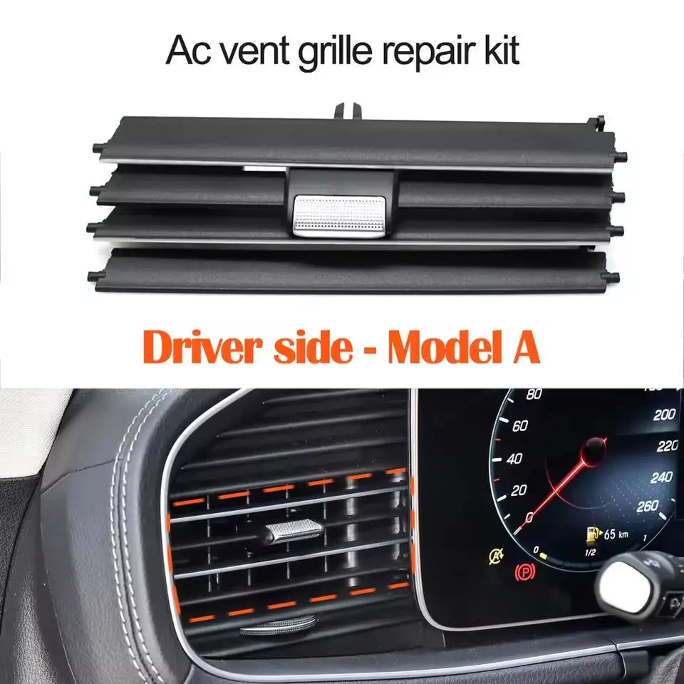 Air Conditioning Central AC Vent Grille Tab Clip Outlet Repair Kit for Mercedes-Benz GLE GLS W167 2020-2025 - 10.9*7*3.5cm