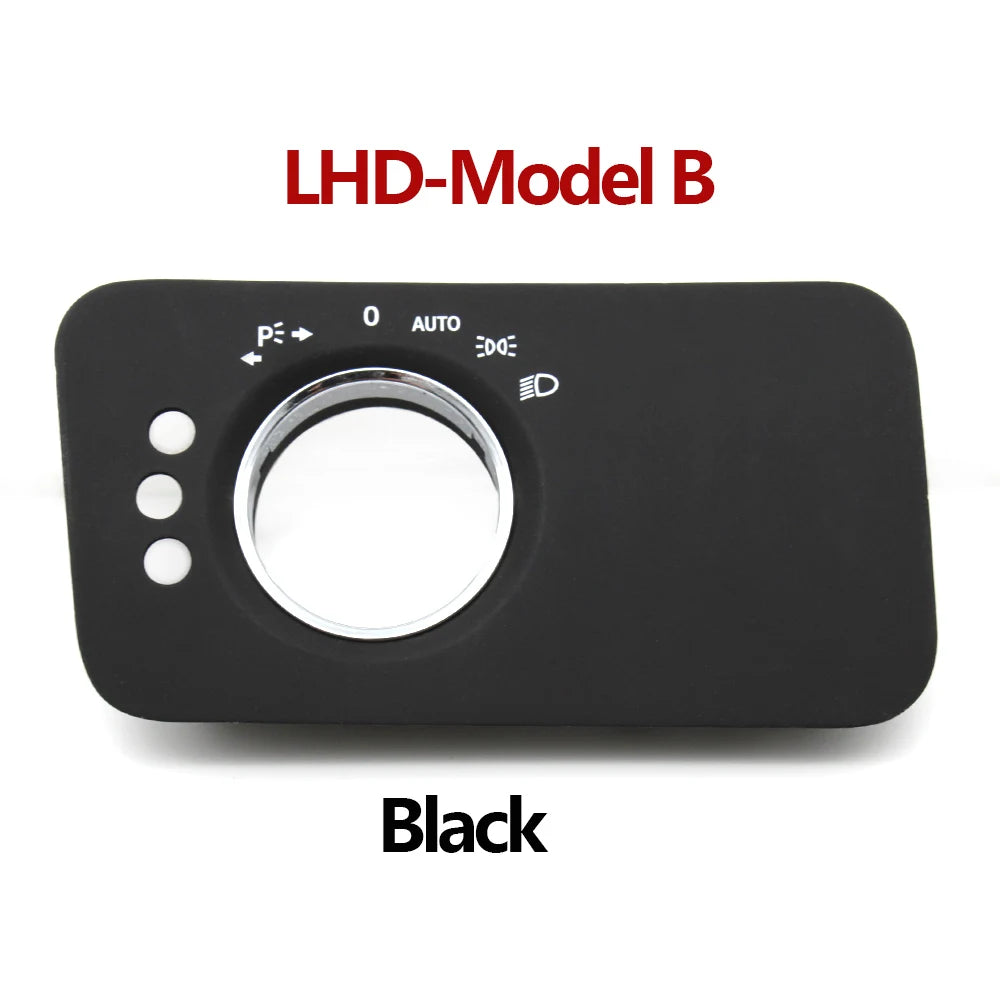 Interior Door Headlight Switch Panel Cover Trim for Mercedes-Benz W219 CLS Class 2007-2009 2195450204 2195450104