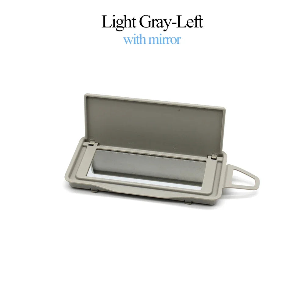 W212 W218 Interior Front Light Right Sun Visor Shade Mirror Board Makeup Mirror Cover for Mercedes-Benz E CLS Class - Light