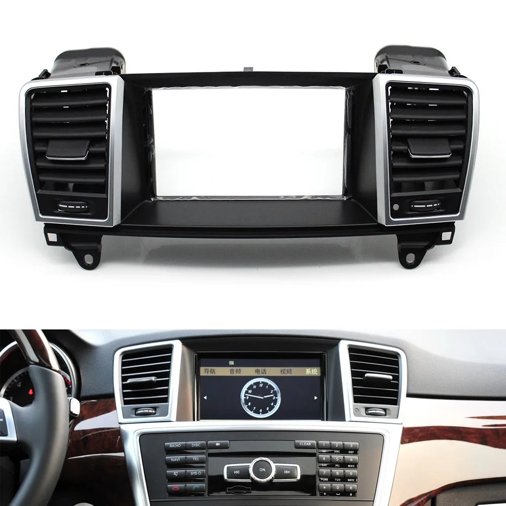 Dashboard Central AC Vent Grille Complete Assembly for Mercedes-Benz M ML GL Class W166 2012-2015 - Default Title