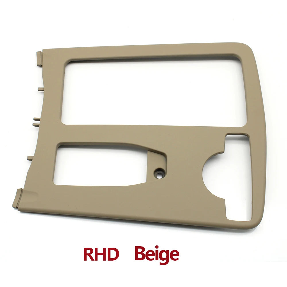 Central Gear Shift Box Drink Cup Holder Outer Frame Cover for Mercedes-Benz C Class W204 20468047089116 RHD - Beige - image 2