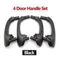 Interior Door Handle Set for Mercedes-Benz W203 C Class 2000-2007 - Black 4PCS Set