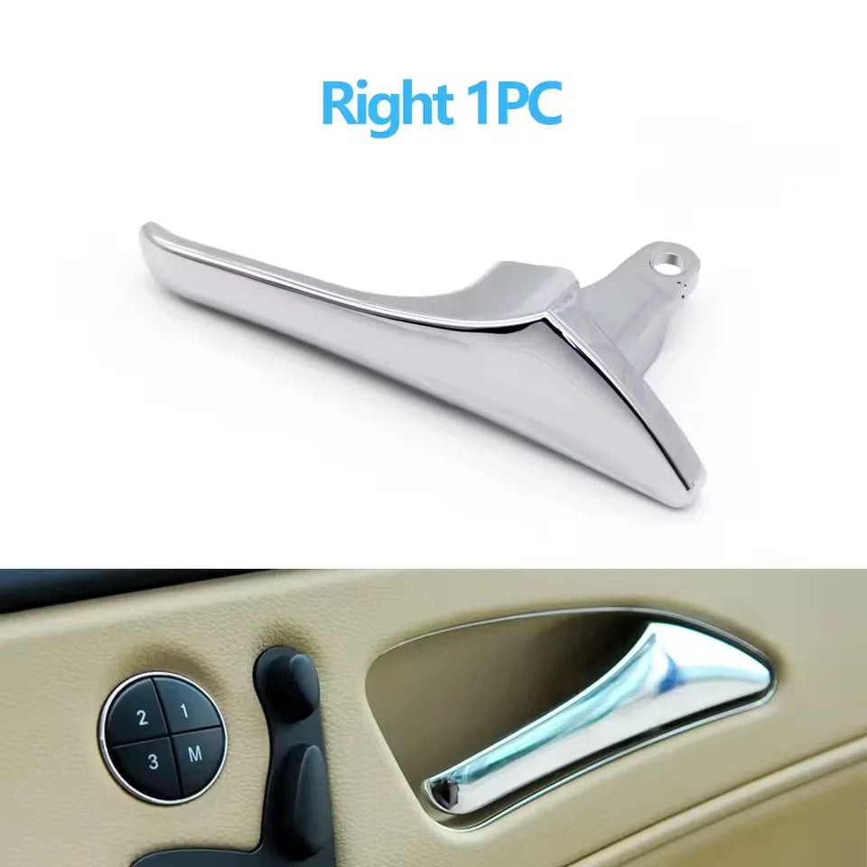Interior Chrome Door Handle for Mercedes-Benz E CLS Class W211 W219 E320 E500 E63 2117660124 - 13*5.8cm - Right - image 2