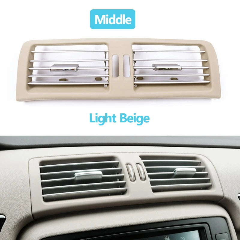 Dashboard Chromed AC Vent Grilles Outlet Cover for Mercedes-Benz R Class W251 2518302254 2518302554 2518302654 - image 17