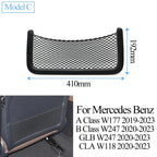 Seatback Backrest Pocket Panel Cover Trim for Mercedes-Benz A B V CLA GLB Class Vito W245 W246 W247 W448 W176 W169 2008-2023