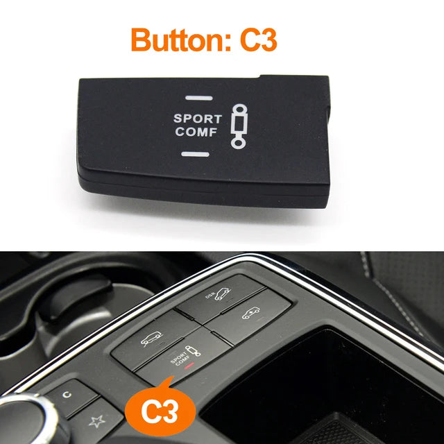 Downhill Auxiliary Switch Shift Button Multi-function Repair Button for Mercedes-Benz ML GL GLE Class W166 W292 1669051351
