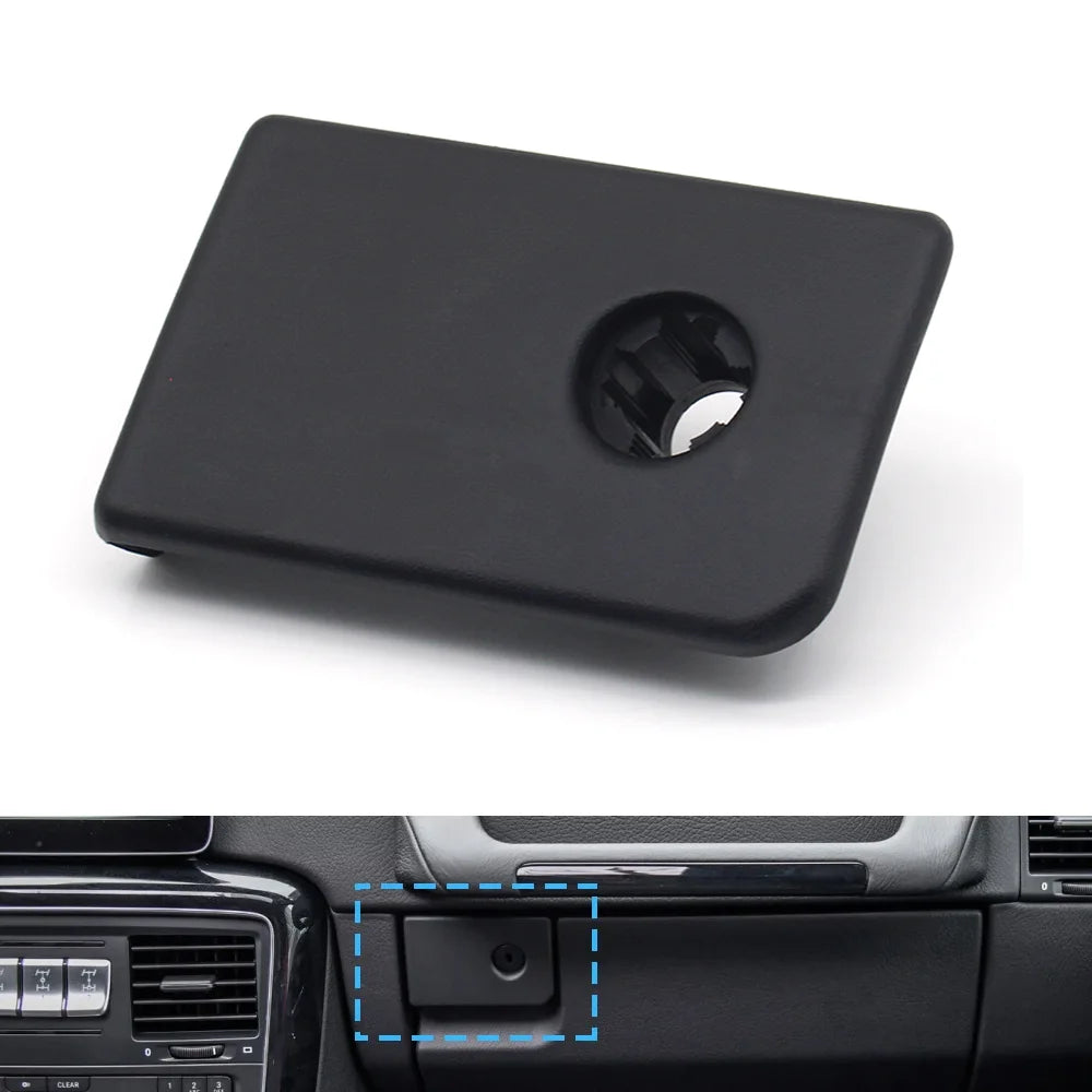 Passenger Side Glove Box Handle Storage Box Handle Lock Latch Cover for Mercedes-Benz G Class W463 2004-2018 - Default Title