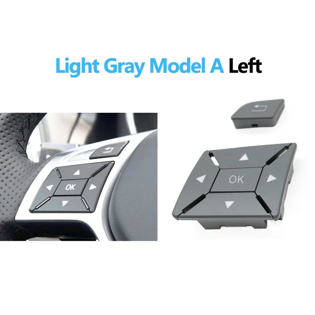 Steering Wheel Switch Multi-functional Button for Mercedes-Benz C E A GLK Class W204 X204 W212 W156 W246 W207 W117 W218