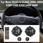 Multi-function Steering Wheel Push Button Phone Control Keys for Mercedes-Benz S Class W221 2006-2009 2218210551 2218210651