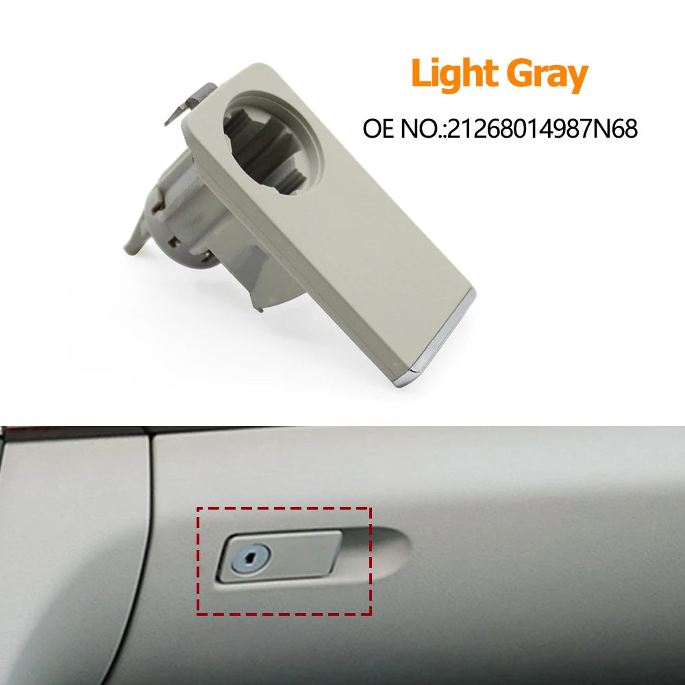 Dashboard Glove Box Lid Cover Switch Toolbox Latch Handle for Mercedes-Benz E Class W212 W207 2009-2015 2126801098 - Light
