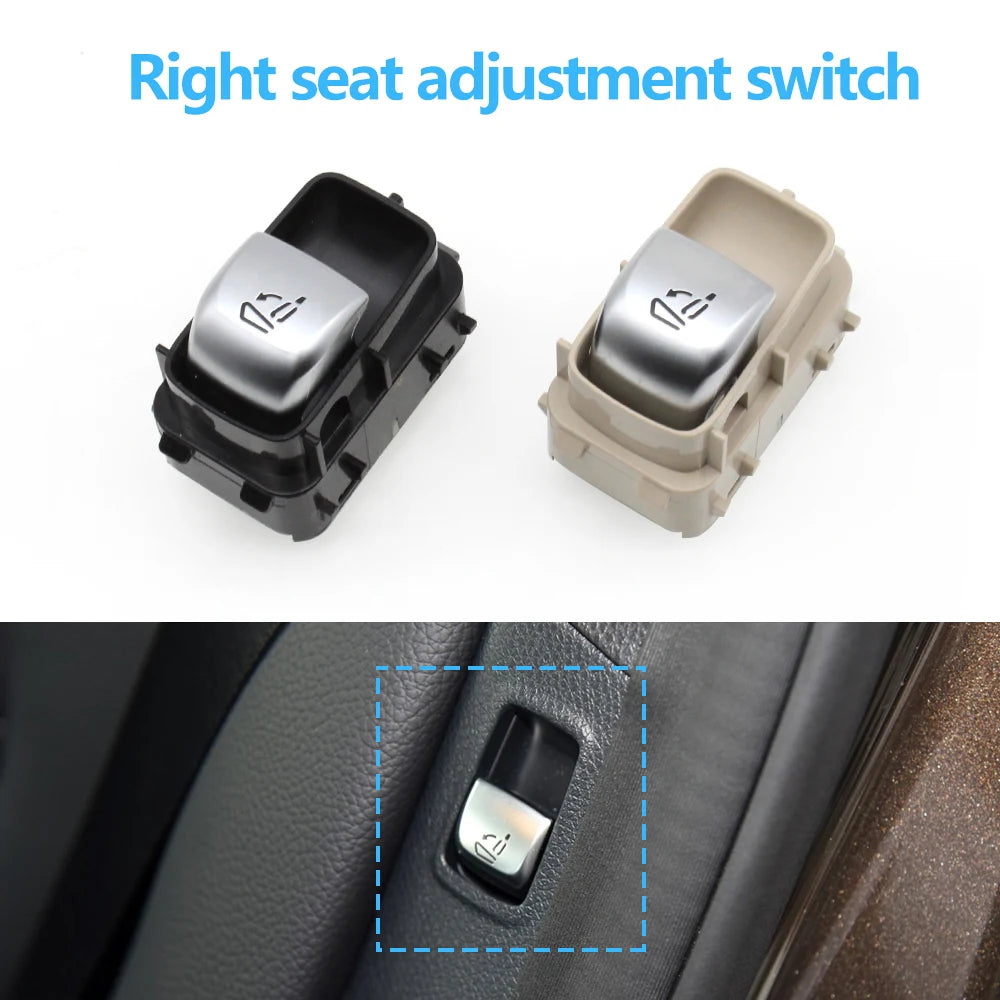 Side Seat Adjustment Switch Button for Mercedes-Benz C GLC Class W205 W253 2015-2022 - image 6
