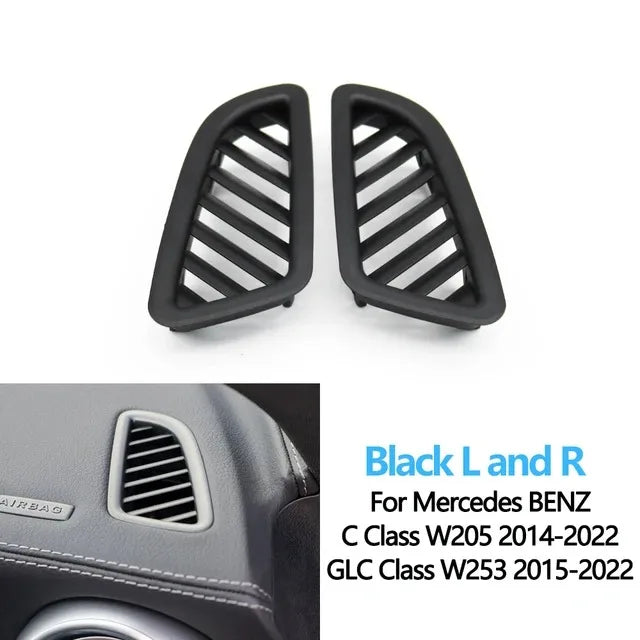 Front Dashboard Console Upper Air Vent Outlet Grill Cover for Mercedes-Benz C GLC Class W205 W253 2015-2021 2536803802