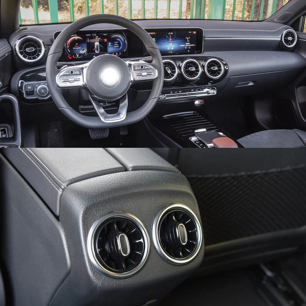 AC Vent Grille Outlet for Mercedes-Benz A Class W177 2019-2022 17783071011778306901 - image 9