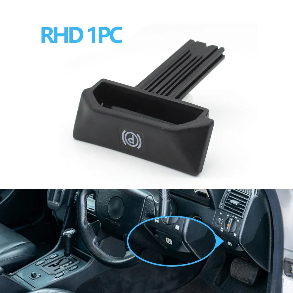 Parking Switch Handbrake Release Lever Hand Brake Handle for Mercedes-Benz C Class W202 AMG 1997-2000 2024270420 - RHD