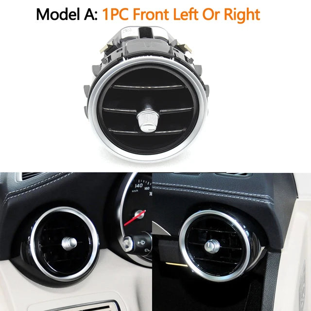 Front Central Rear Air Conditioning Vent Outlet Assembly for Mercedes-Benz C Class W205 2015-2021 2058300301 - L or R without