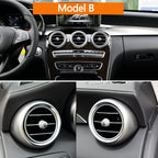 Rear Front AC Vent Outlet Inner Grille for Mercedes-Benz C Class W205 GLC W253 2015-2021 2058300201 2058300301 - image 11