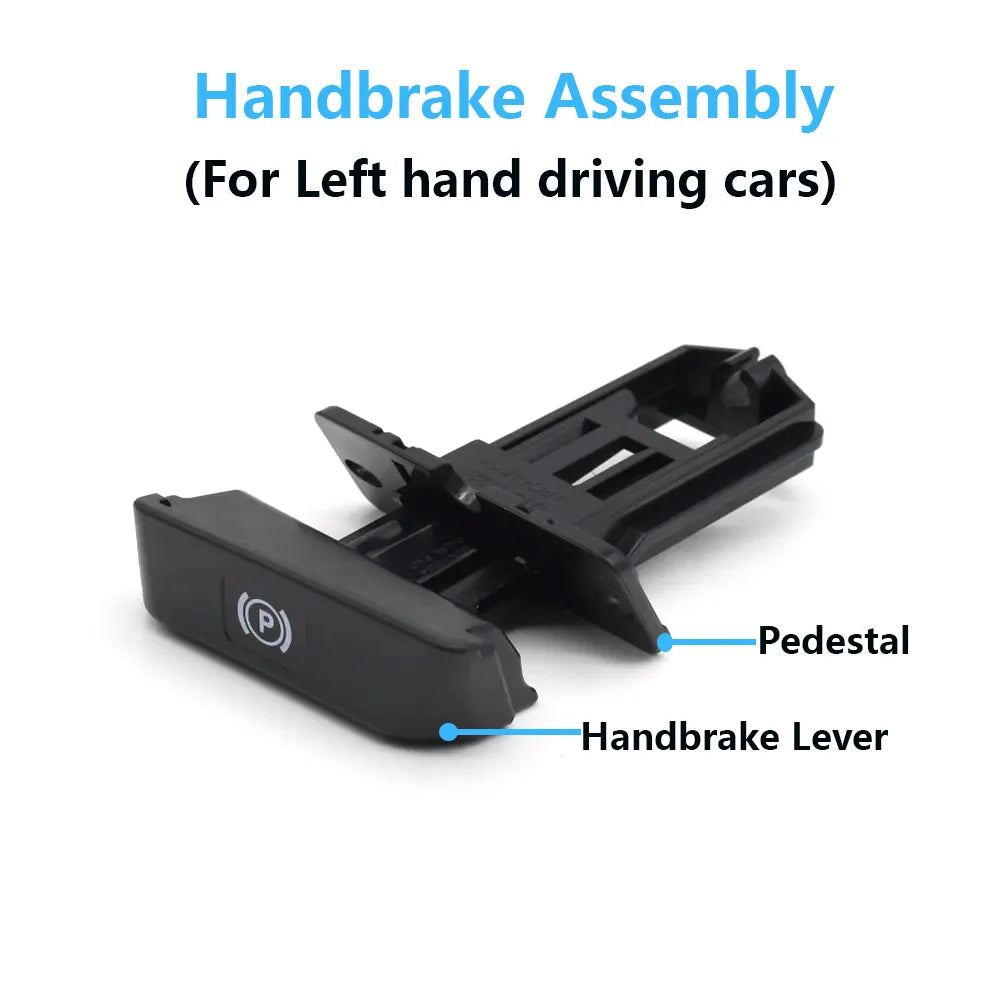 Interior Handbrake Switch Parking Brake Lever Release Handle for Mercedes-Benz S Class W220 S350 S500 2204270320 - LHD