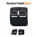 Rear AC Vent Grille Panel Cover for Mercedes-Benz W204 C Class 2007-2011 W207 E Class 2010-2012 2048300354 - Black