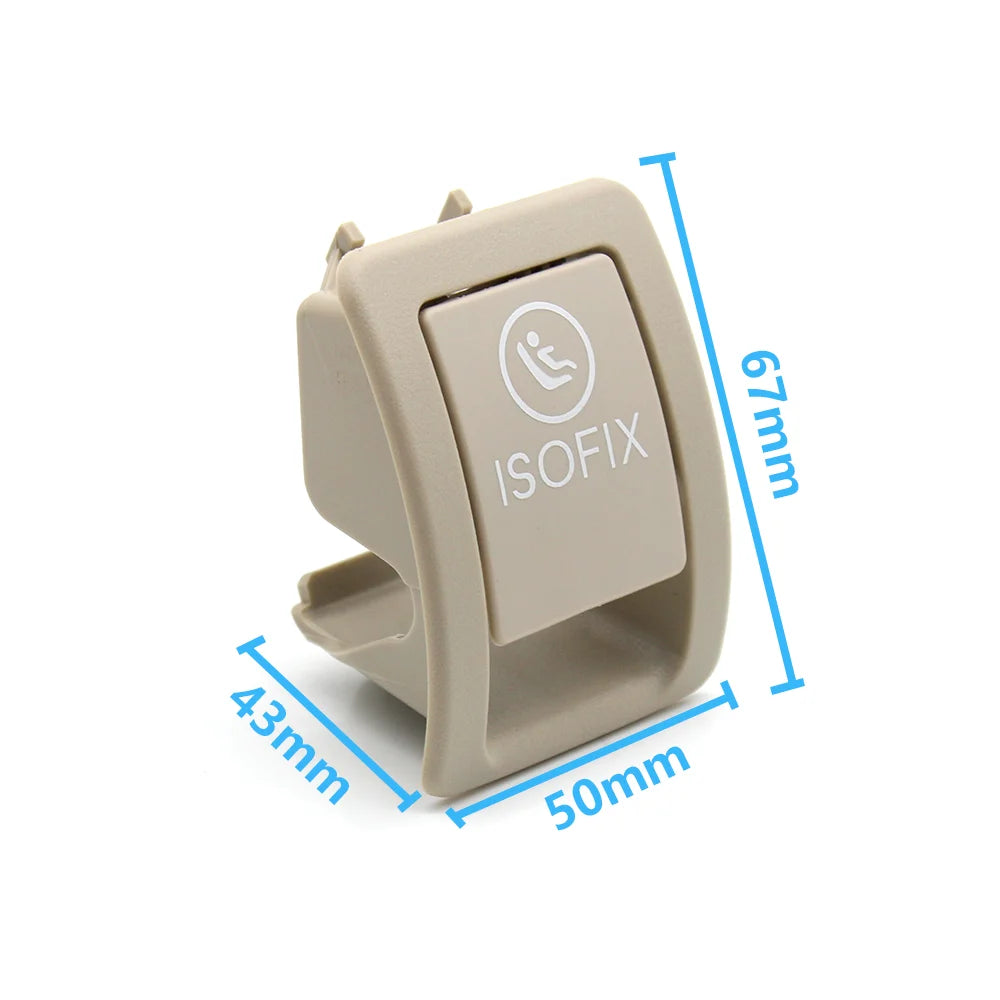 Rear Child Safe Seat Bench Switch for Mercedes-Benz C Class W205 C200 C180 Car ISOFIX Switch Trim Cover - image 6