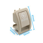 Rear Child Safe Seat Bench Switch for Mercedes-Benz C Class W205 C200 C180 Car ISOFIX Switch Trim Cover - image 6