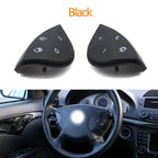 Multi-function Steering Wheel Button Keys Repair Kit for Mercedes-Benz E Class W211 2003-2006 2118206110 - Black Kit